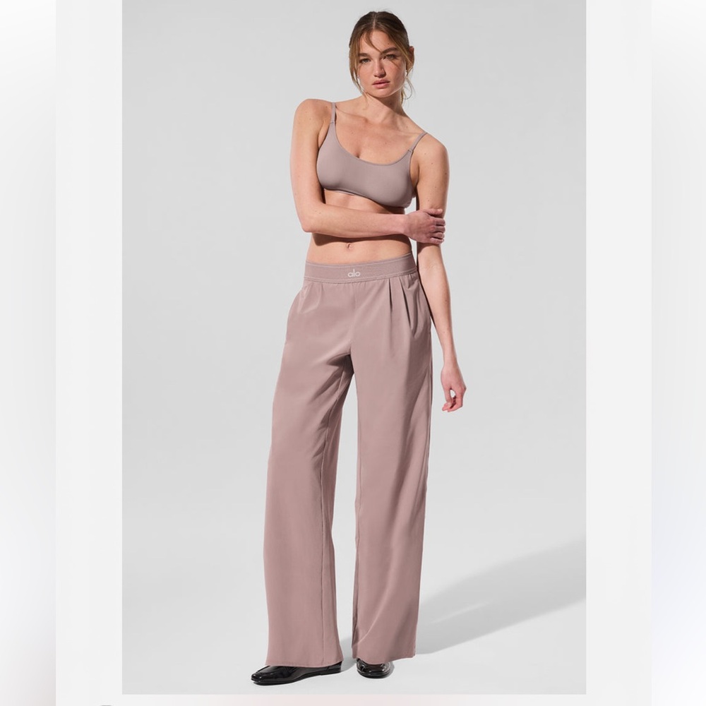 Alo suit up trouser regular taupe